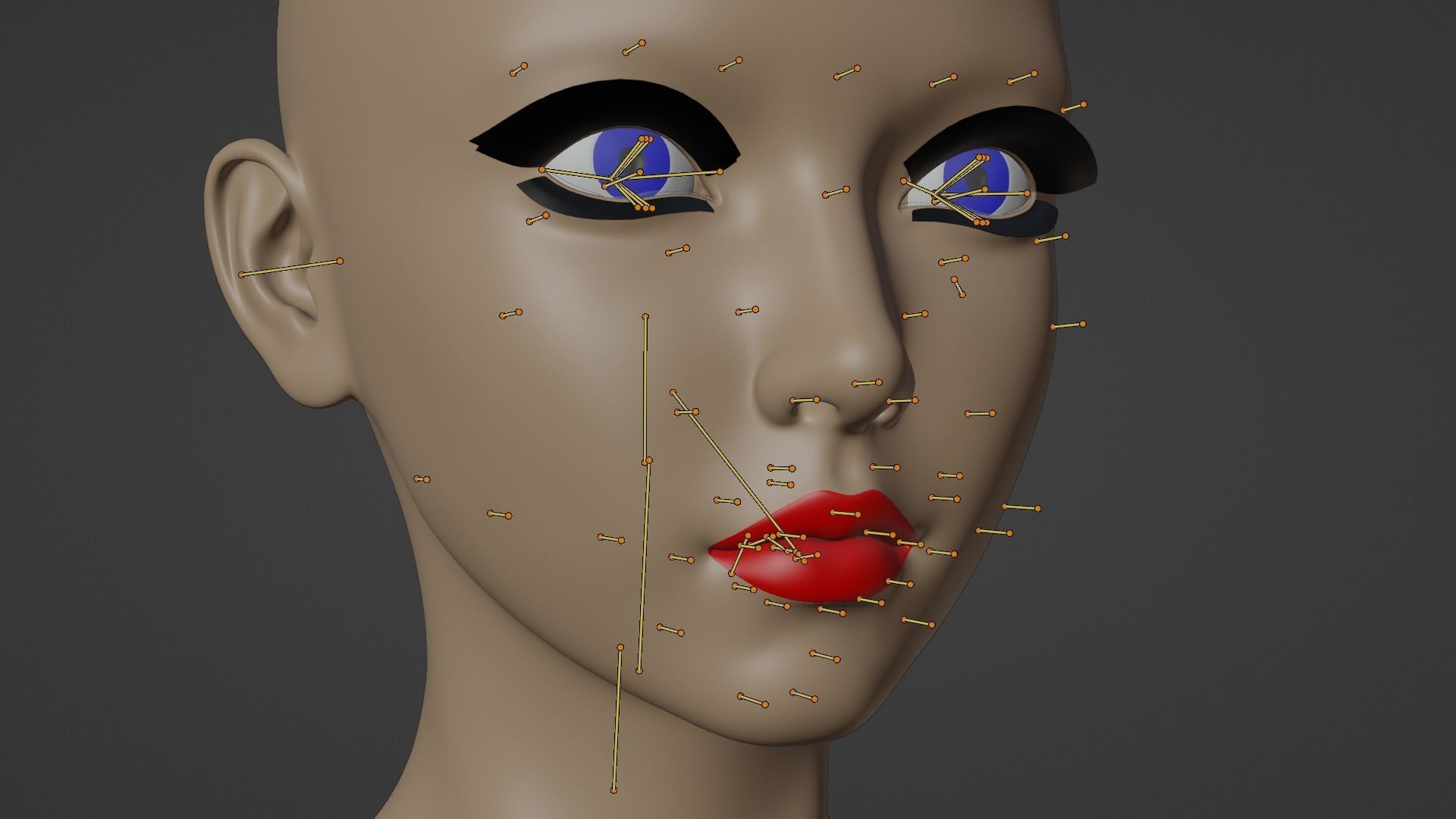 Blonde Chick - Tactical Undercover Agent Soldier Suit -Rigged - Low-poly 3D model_51