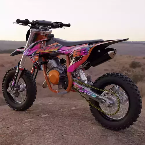 KTM 50 2023 3D model