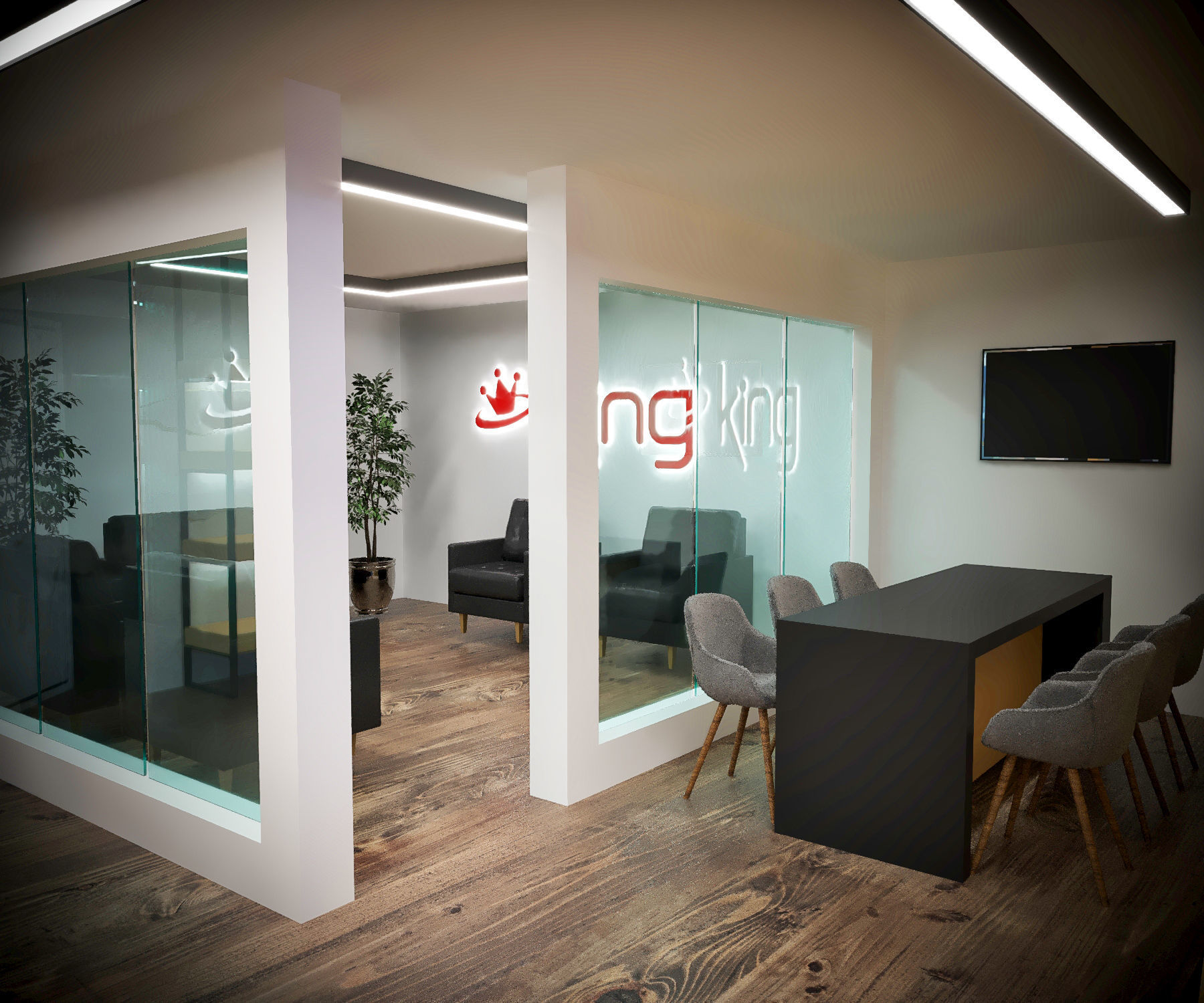 New Exhibition Design model Low-poly 3D model_6