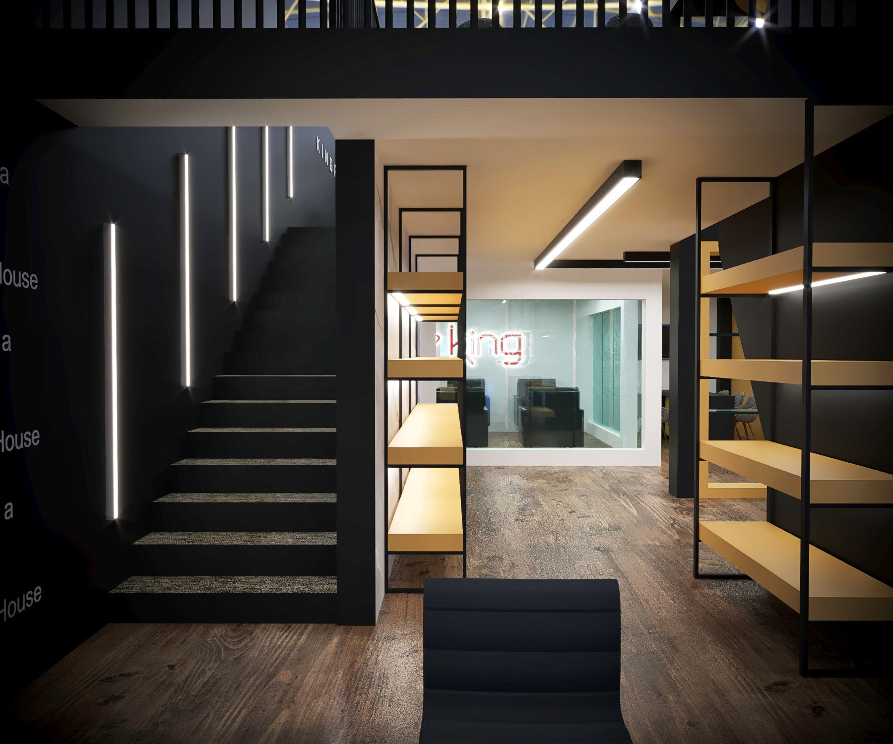 New Exhibition Design model Low-poly 3D model_5