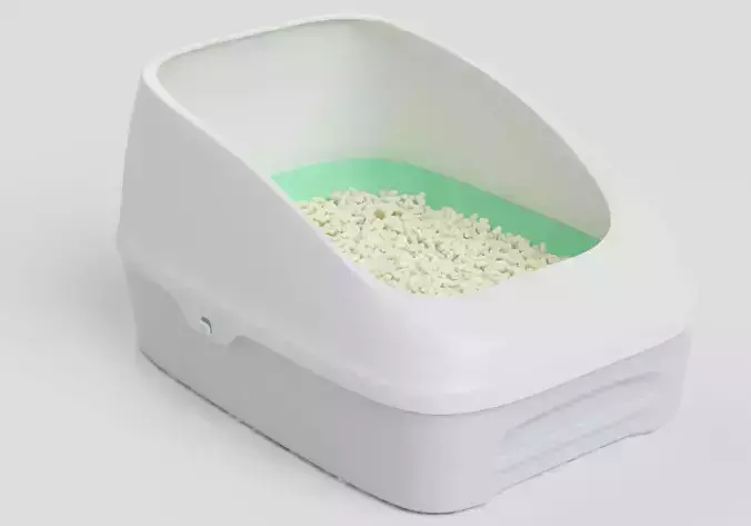 cat litter 3D model