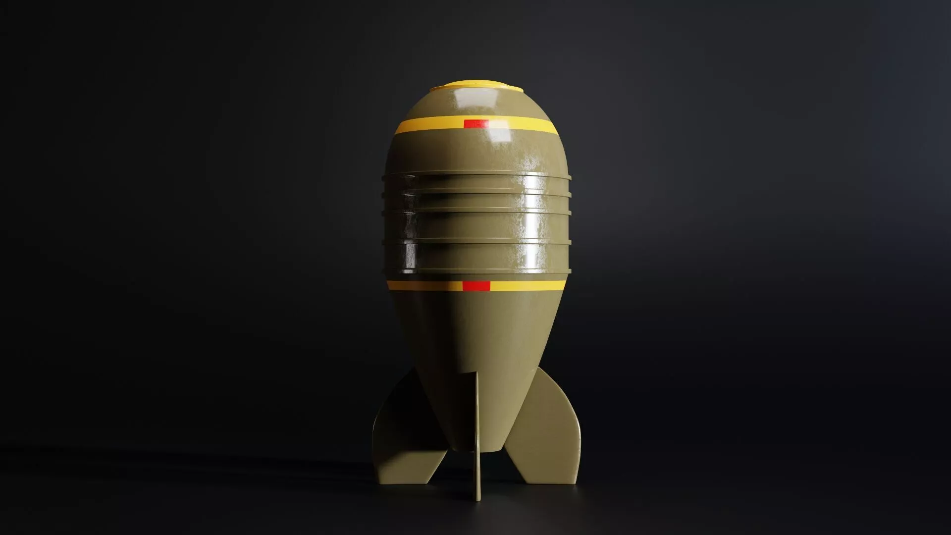 Nuclear Bomb 3D model