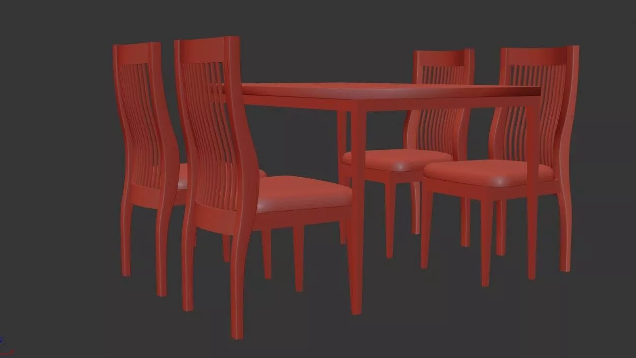 KITCHEN TABLE Free 3D print model