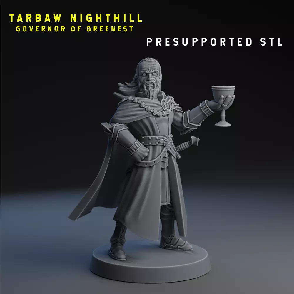 HotDQ - Tarbaw Nighthill - Governor of Greenest 3D print model