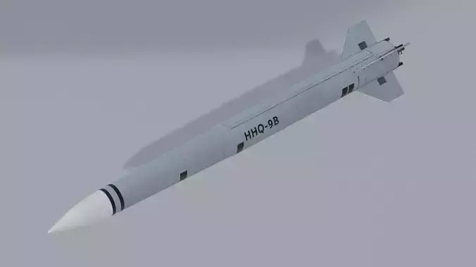 The Chinese Red Flag 9  air defense missile