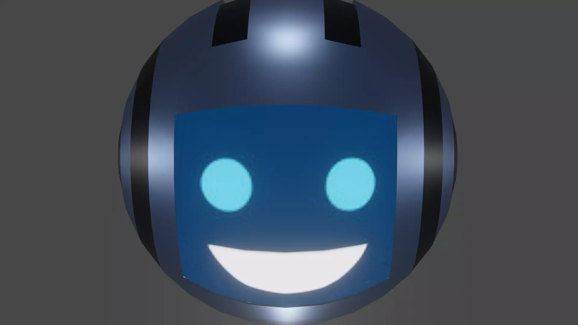 3D Combat Drone Low-poly 3D model_0