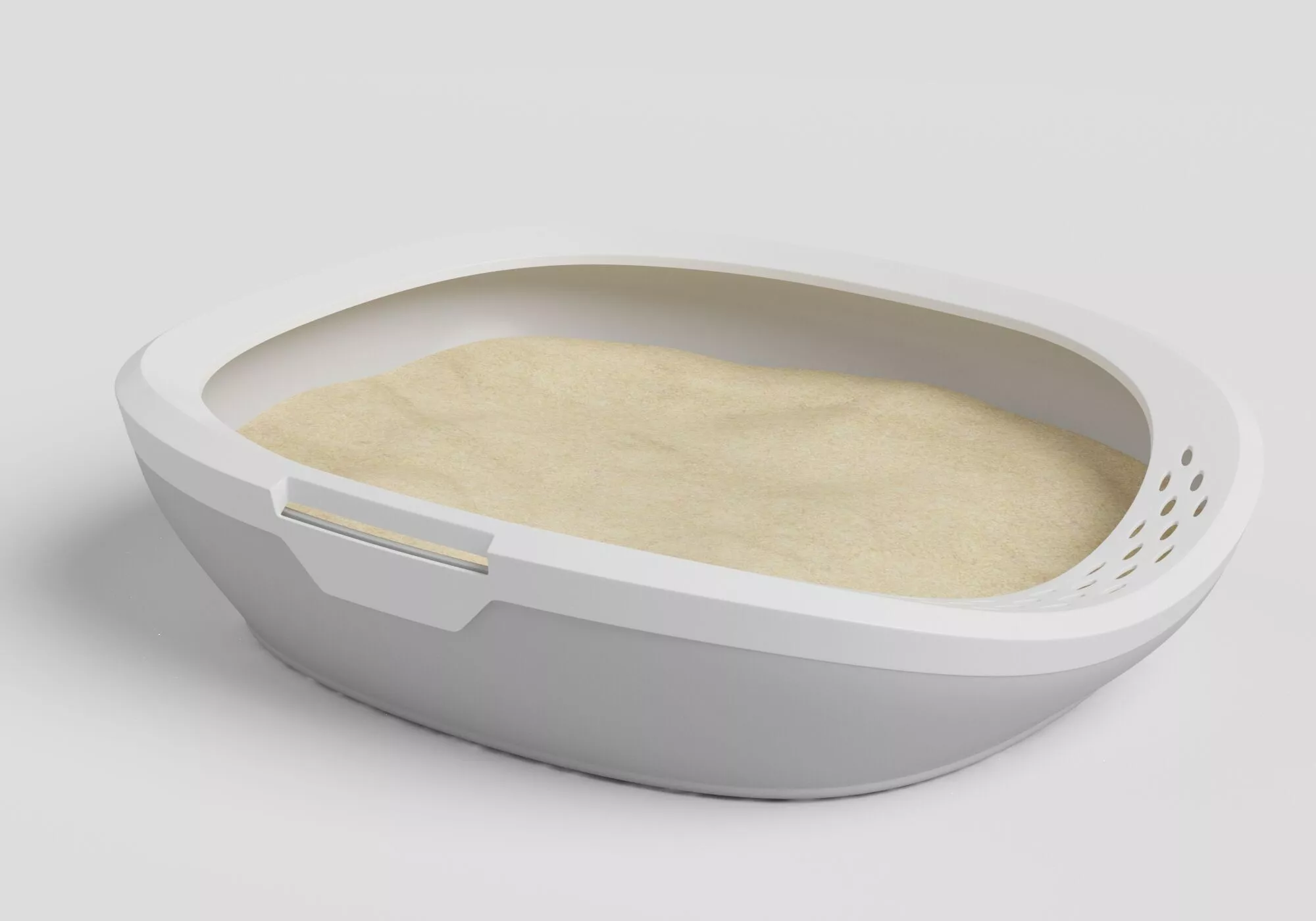 cat litter 3D model
