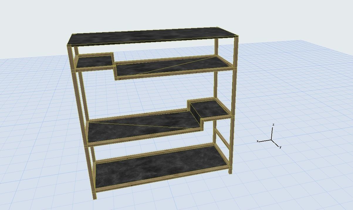 Furniture Storage 3D model_1