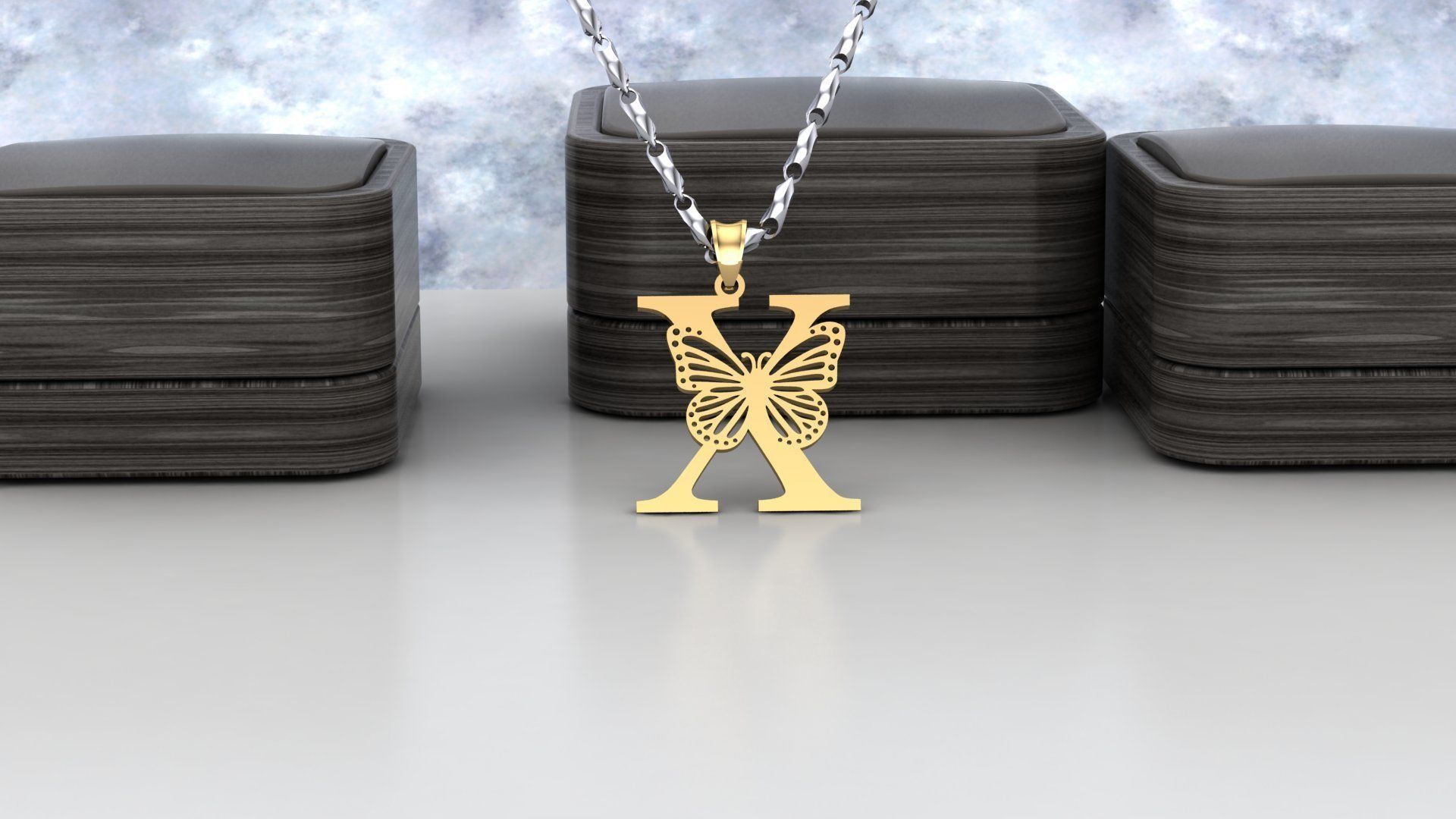 X Buterfly 3D print model_2