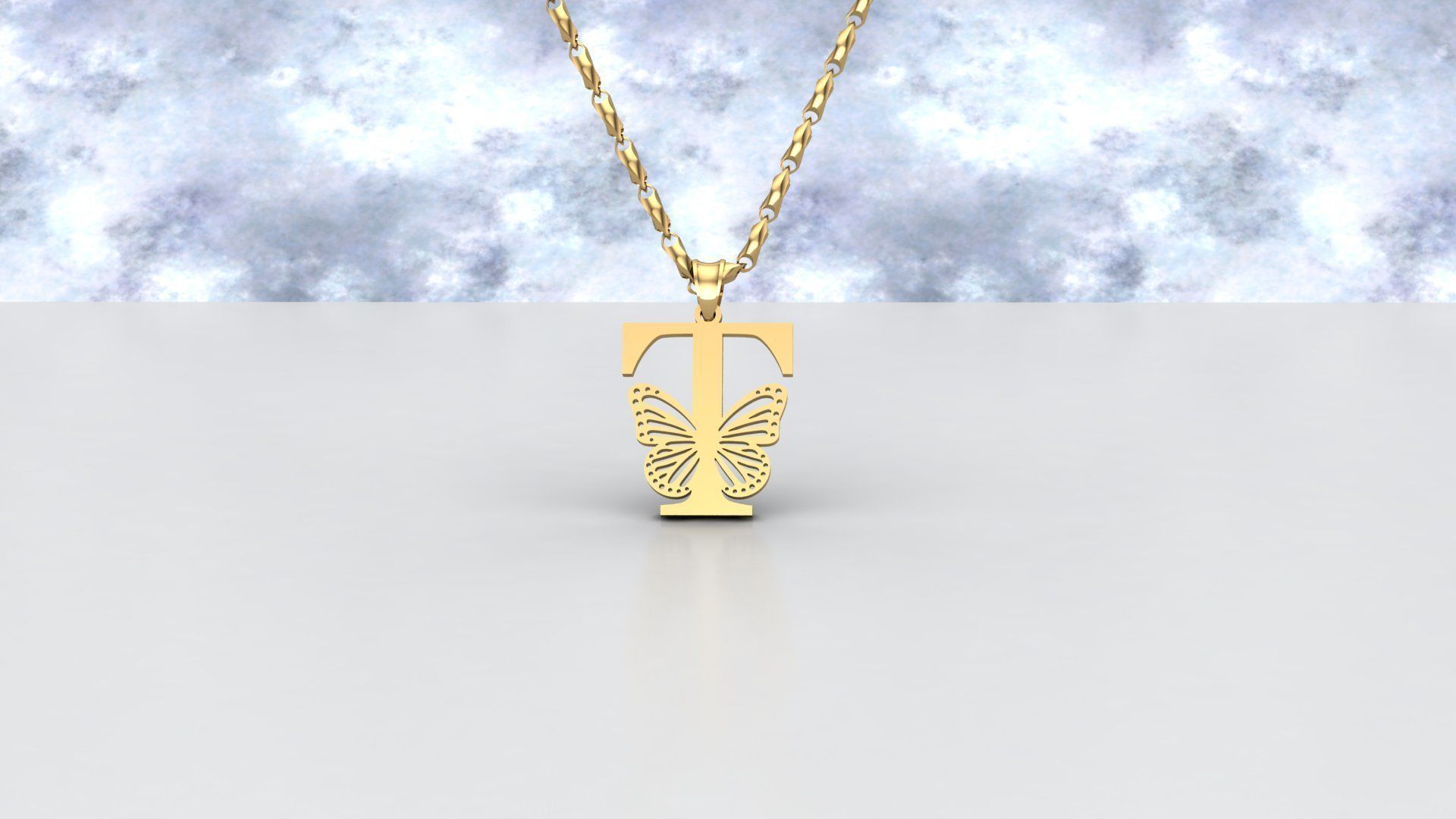 T Buterfly 3D print model_3