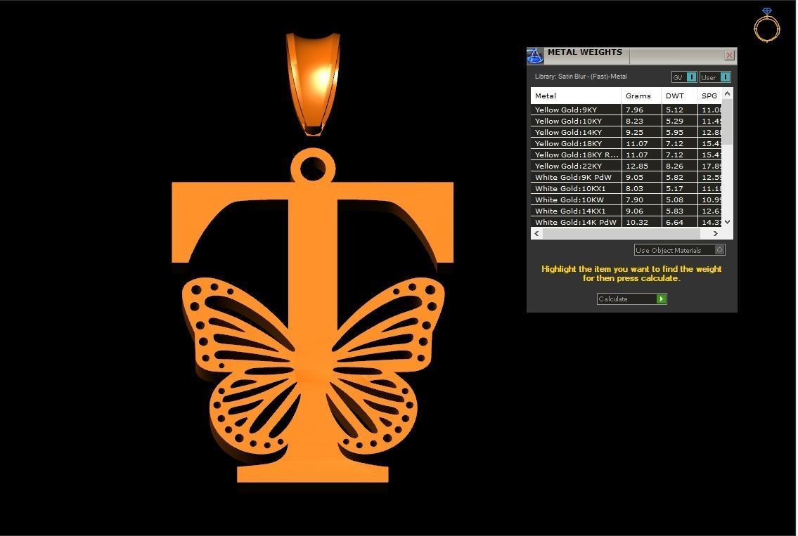 T Buterfly 3D print model_5