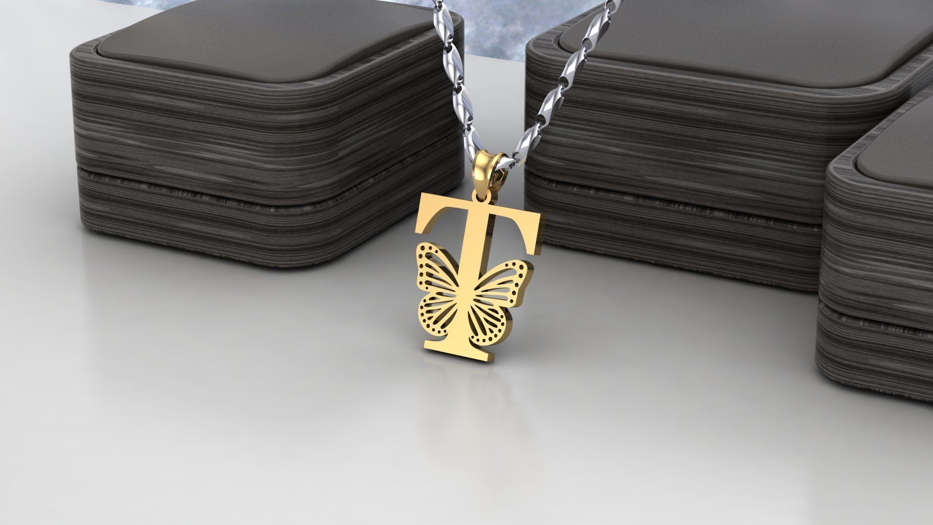 T Buterfly 3D print model_1