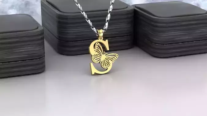 S Buterfly 3D print model