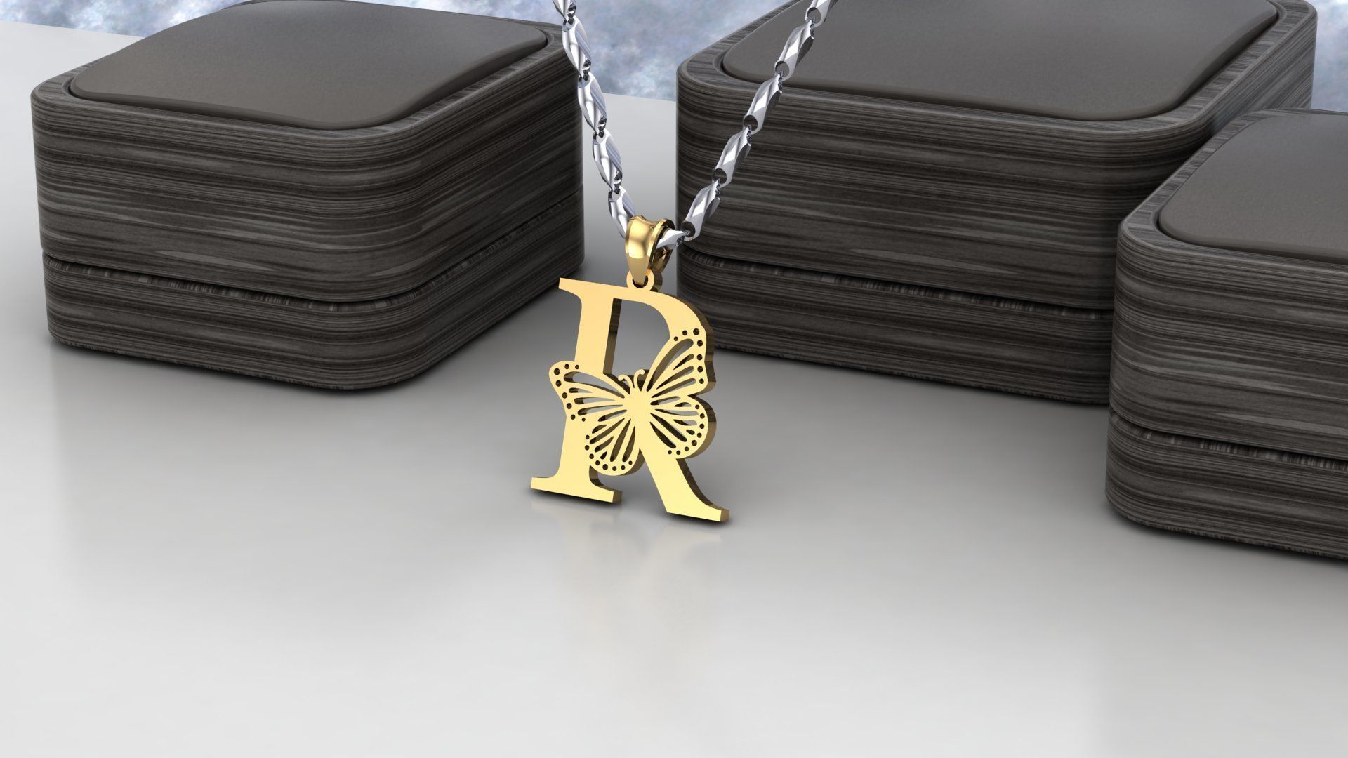 R Buterfly 3D print model_1