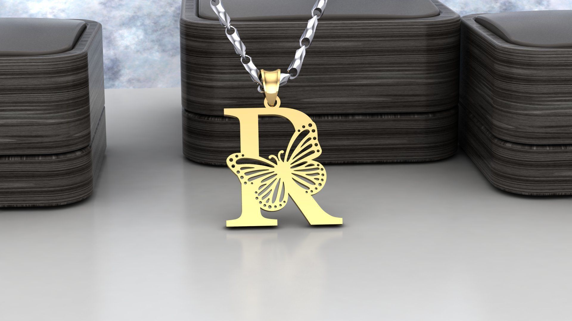 R Buterfly 3D print model_2