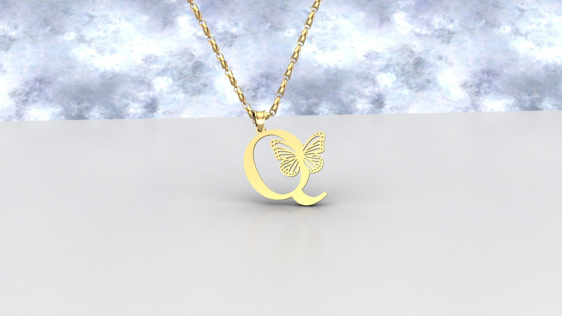 Q Buterfly 3D print model_2