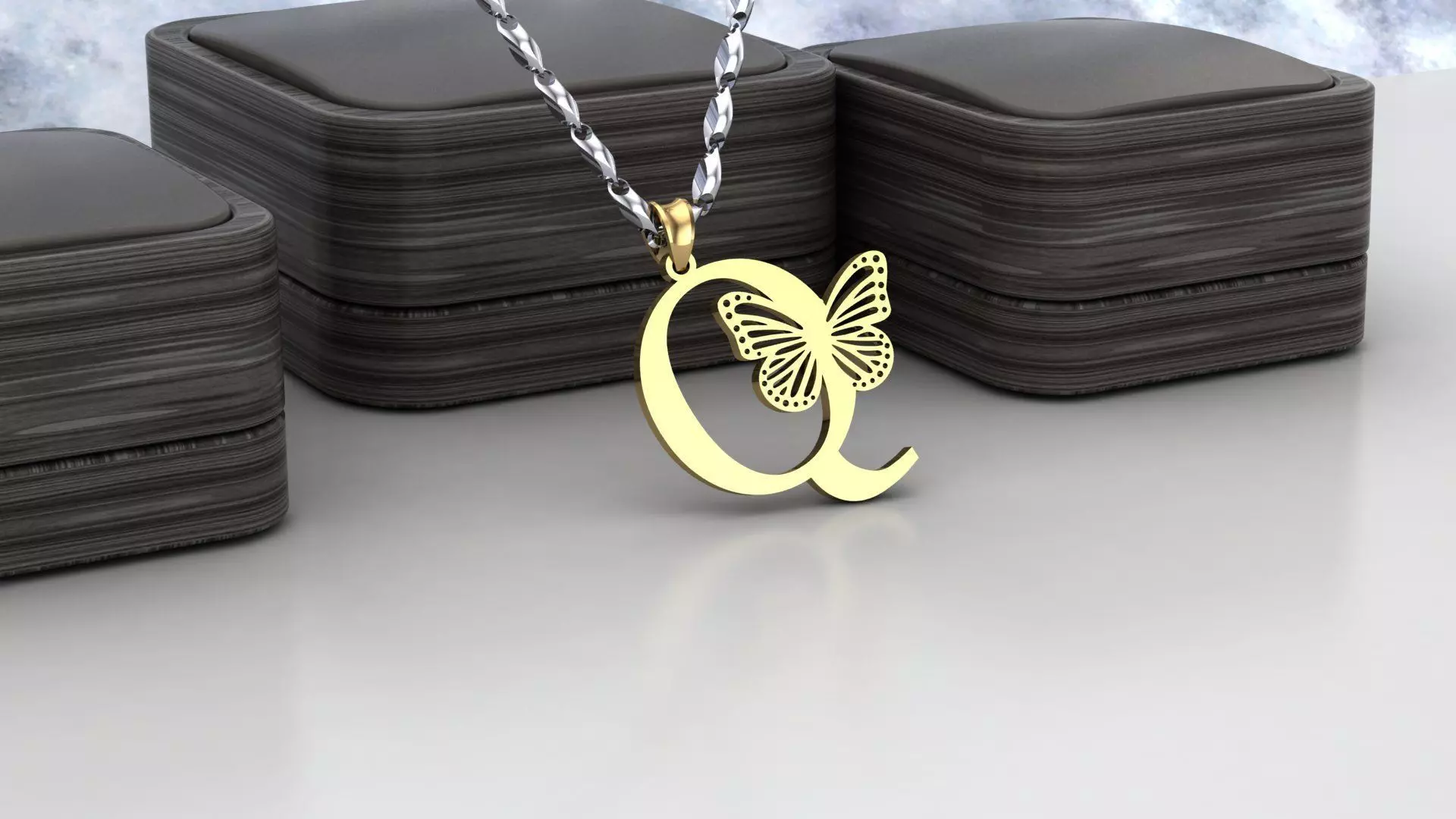 Q Buterfly 3D print model_0