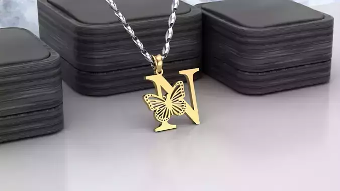 N  Buterfly 3D print model