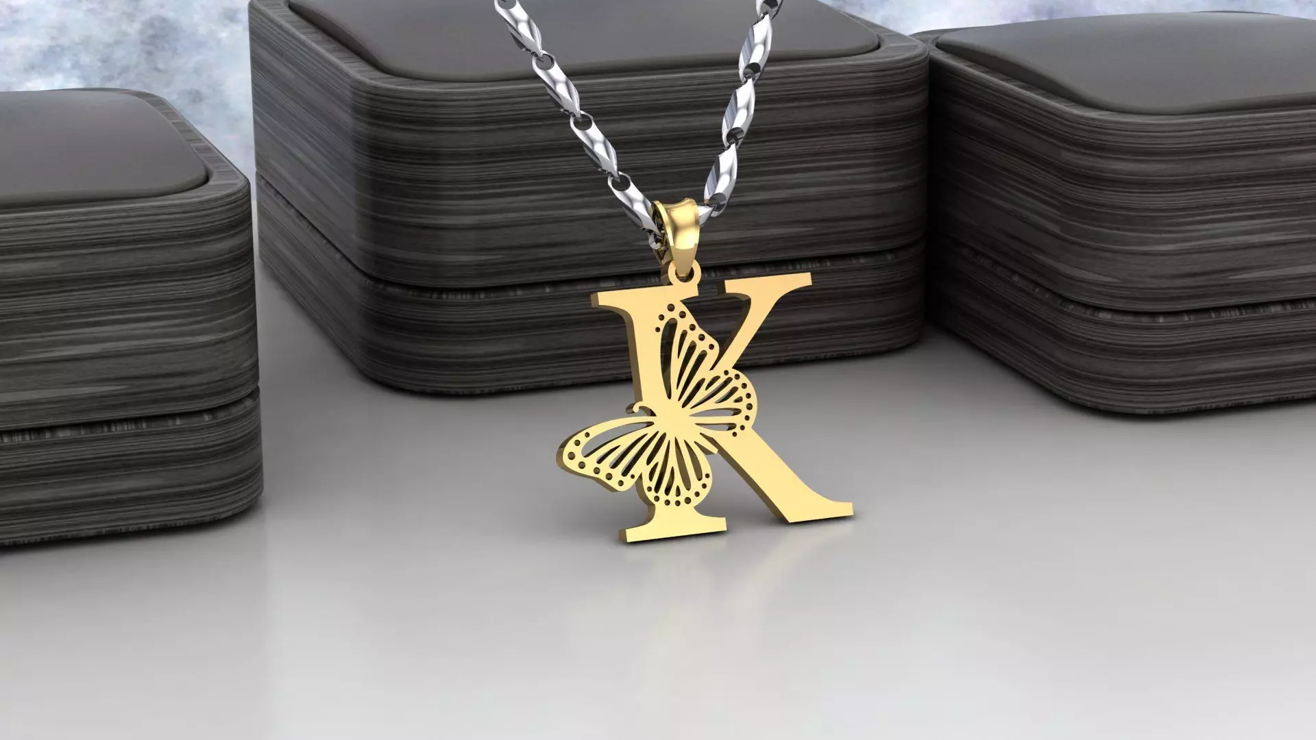 K Buterfly 3D print model