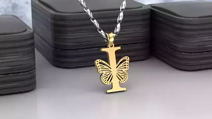 I Buterfly 3D print model