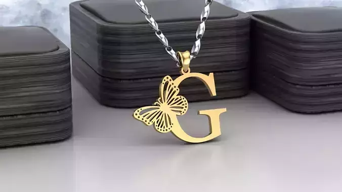 G Buterfly 3D print model