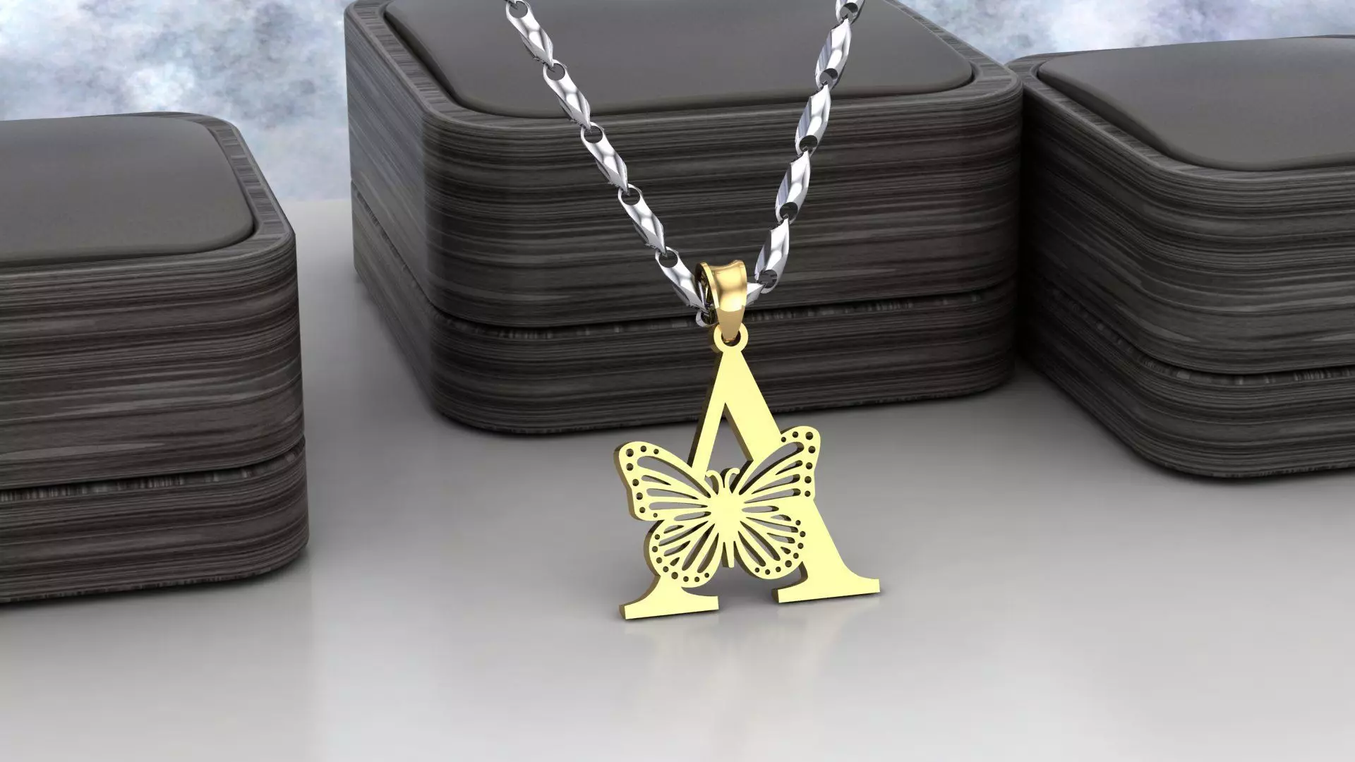 A Butterfly 3D print model_0