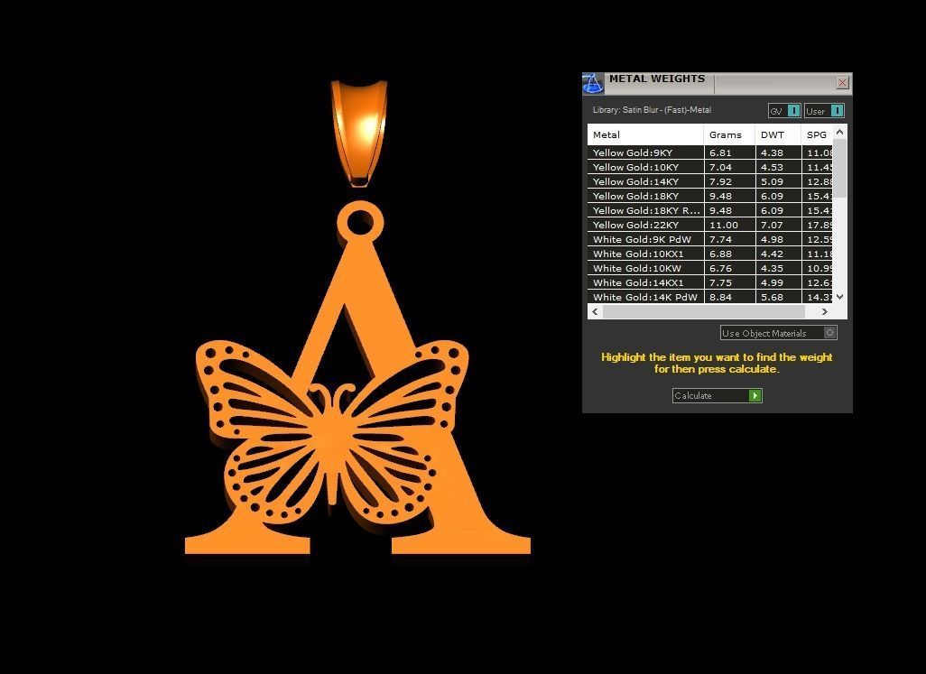 A Butterfly 3D print model_5