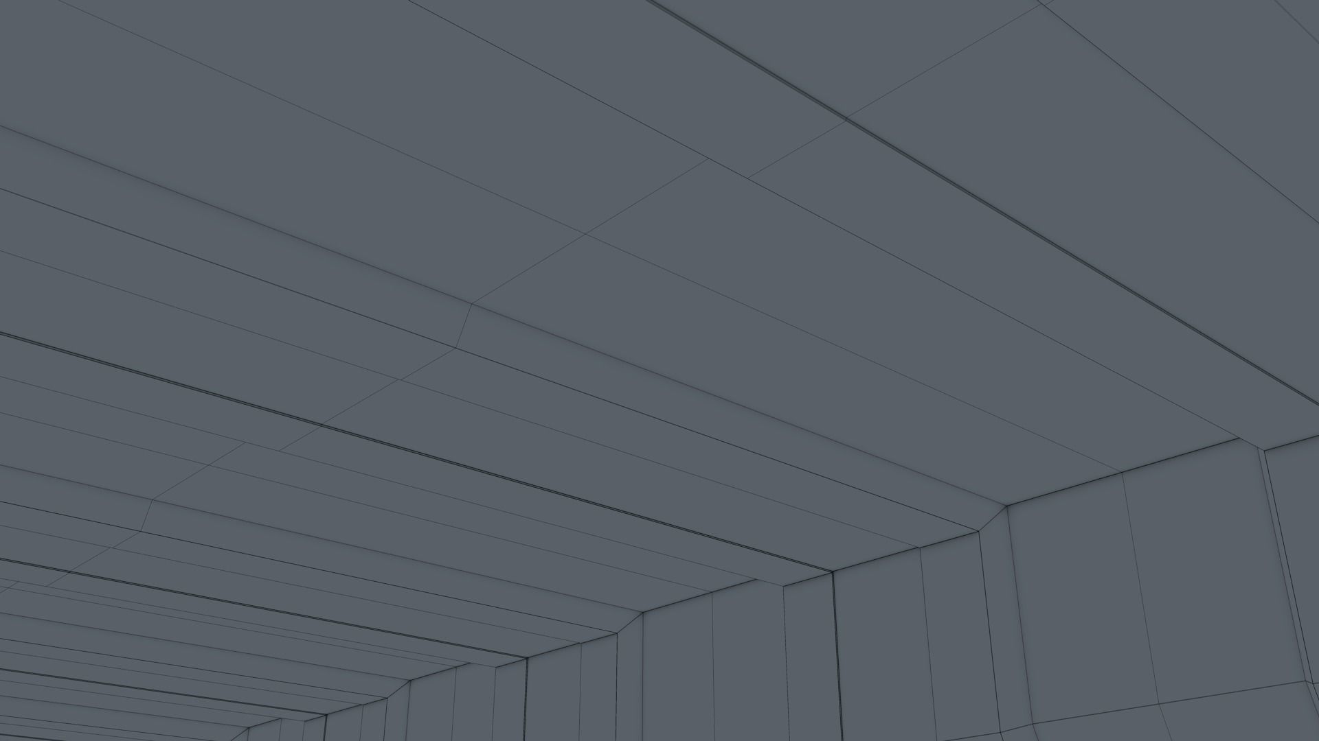 Sci Fi Warehouse Low-poly 3D model_13