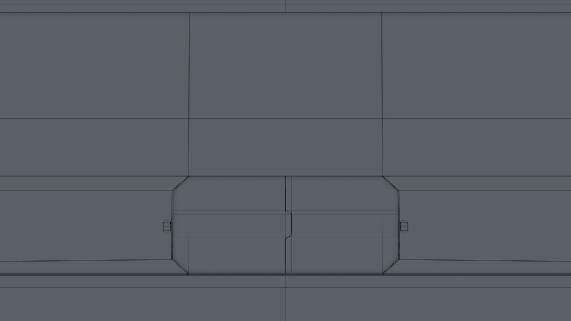 Sci Fi Warehouse Low-poly 3D model_11