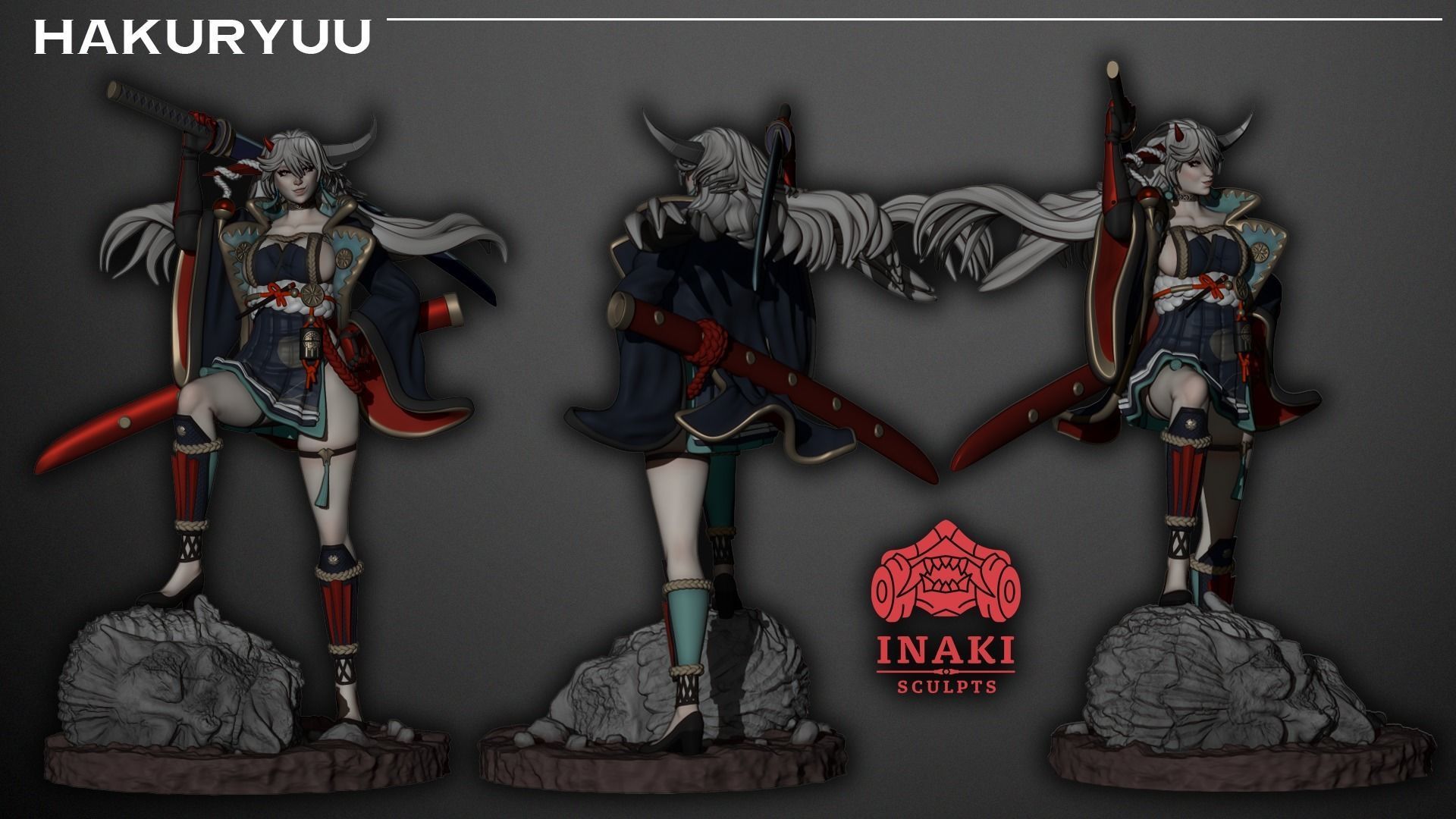 Hakuryuu - Azur Lane 3D print model_5