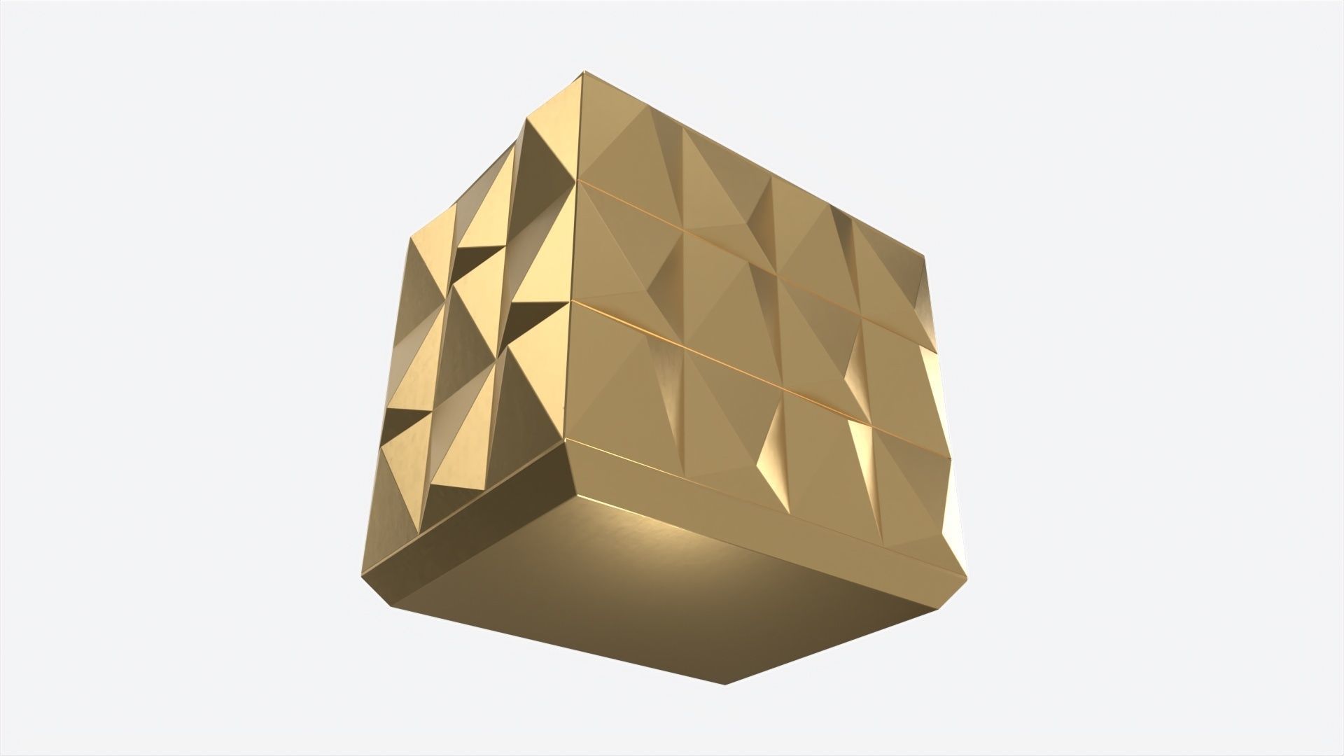 Chest Baker Facet 3D model_3