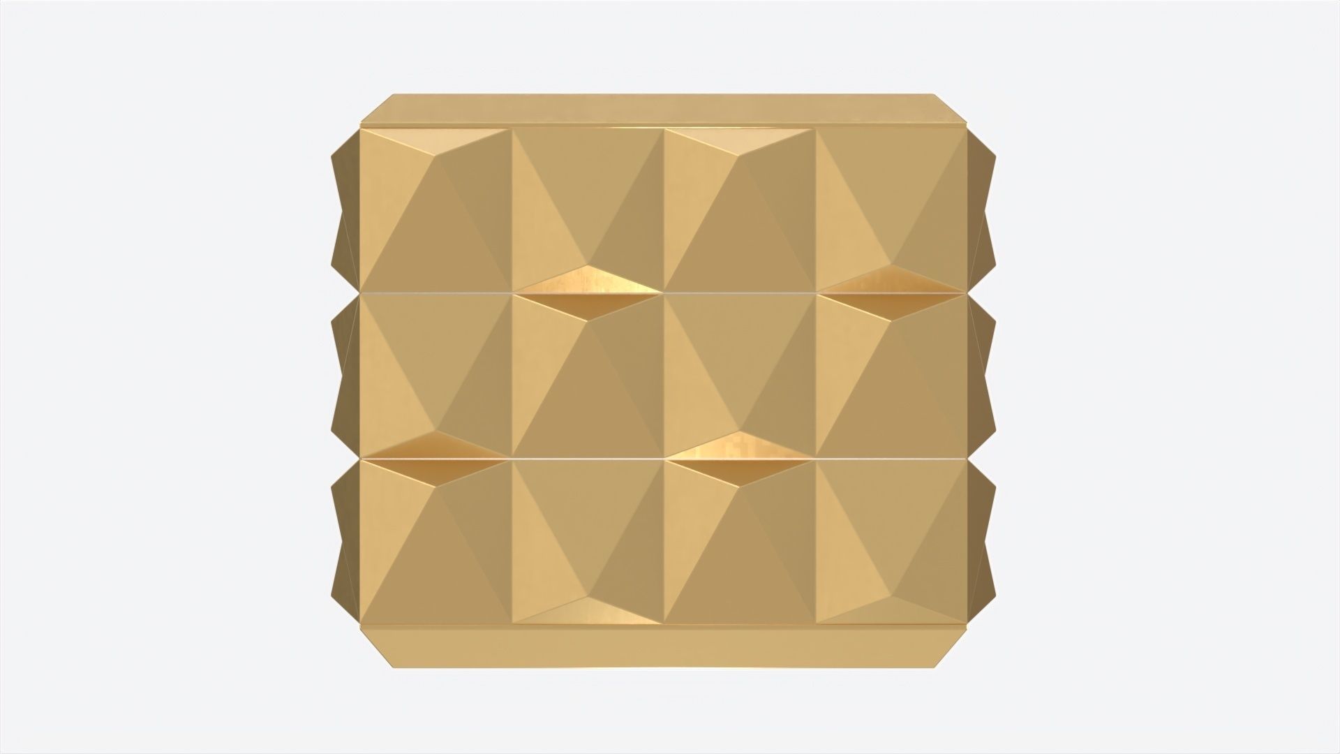 Chest Baker Facet 3D model_4