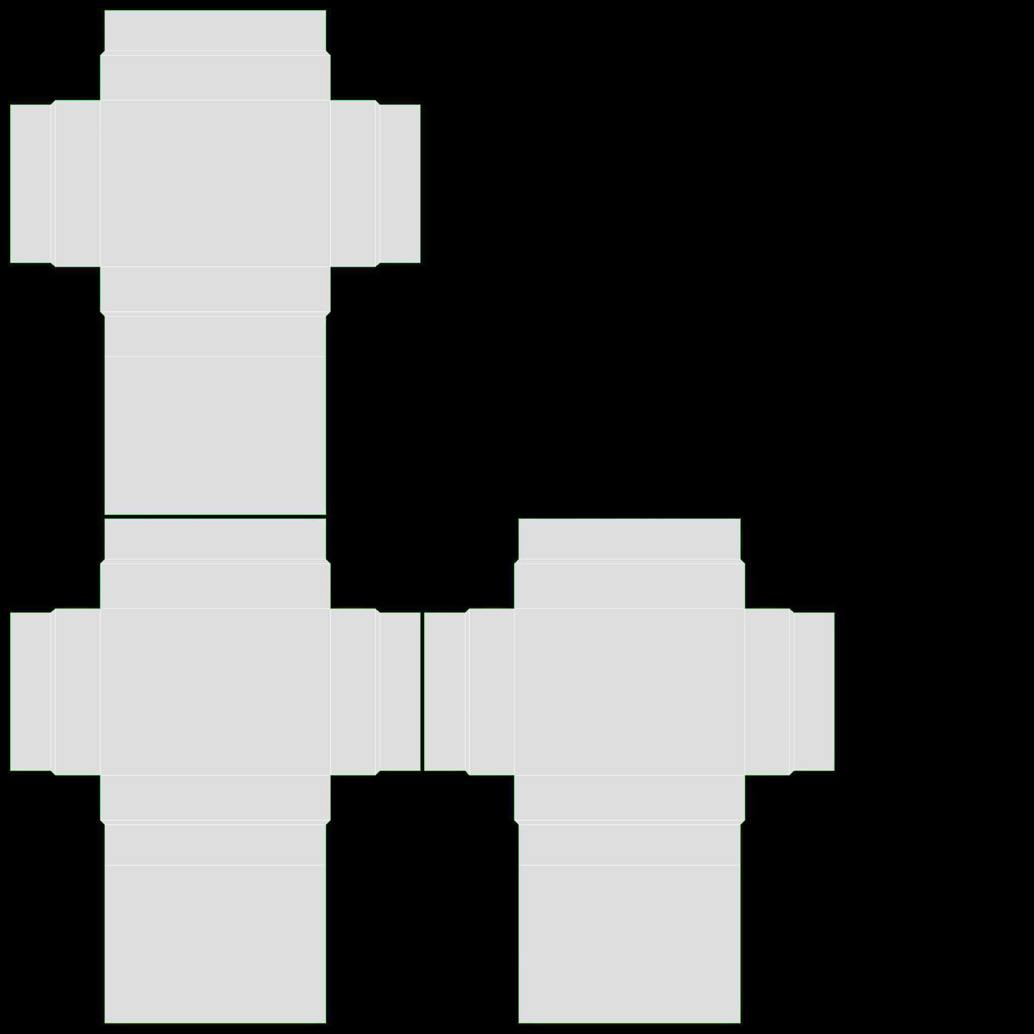 Chest Baker Facet 3D model_11