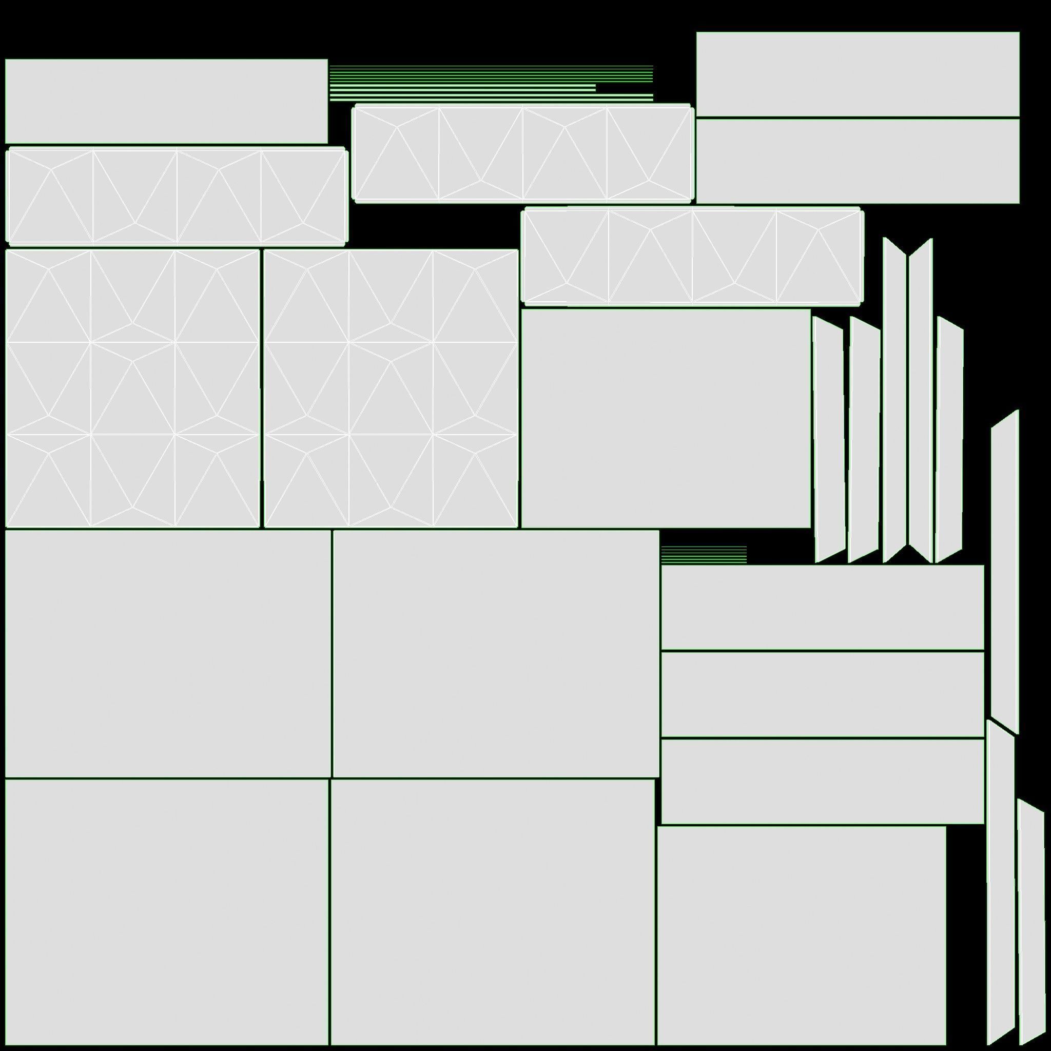 Chest Baker Facet 3D model_10