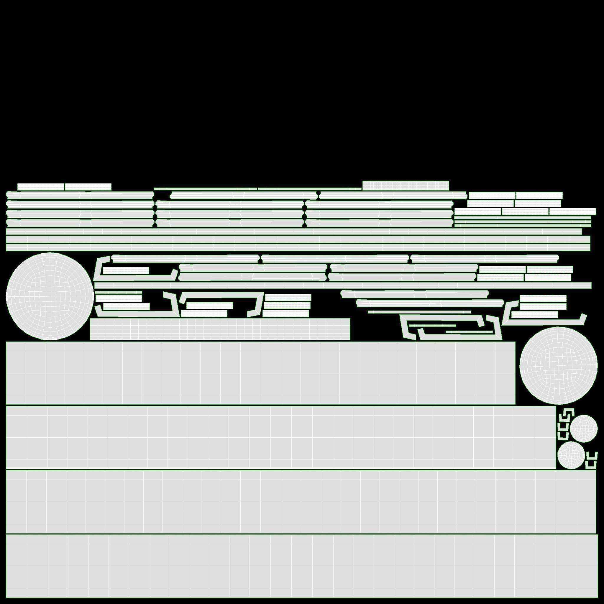 Dish Pendant Baker Murano 3D model_8