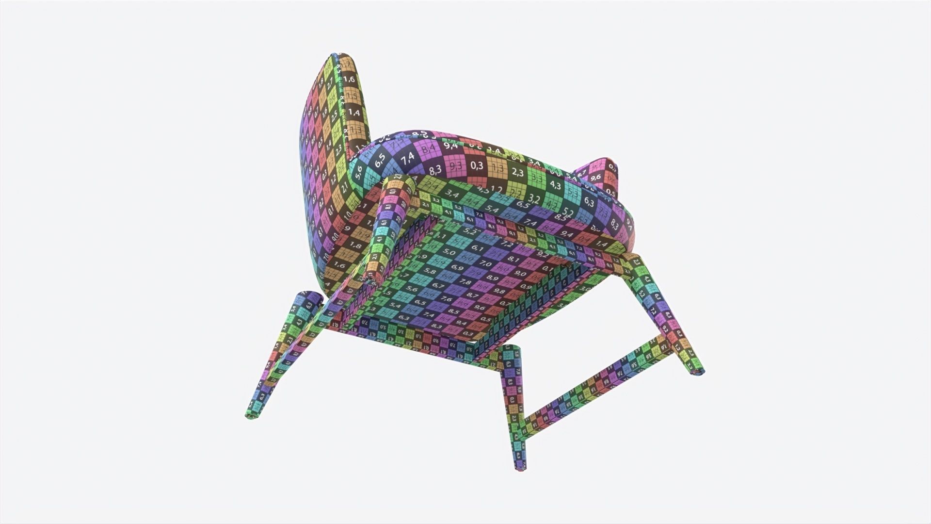 Lounge Chair Baker Coupe 3D model_9