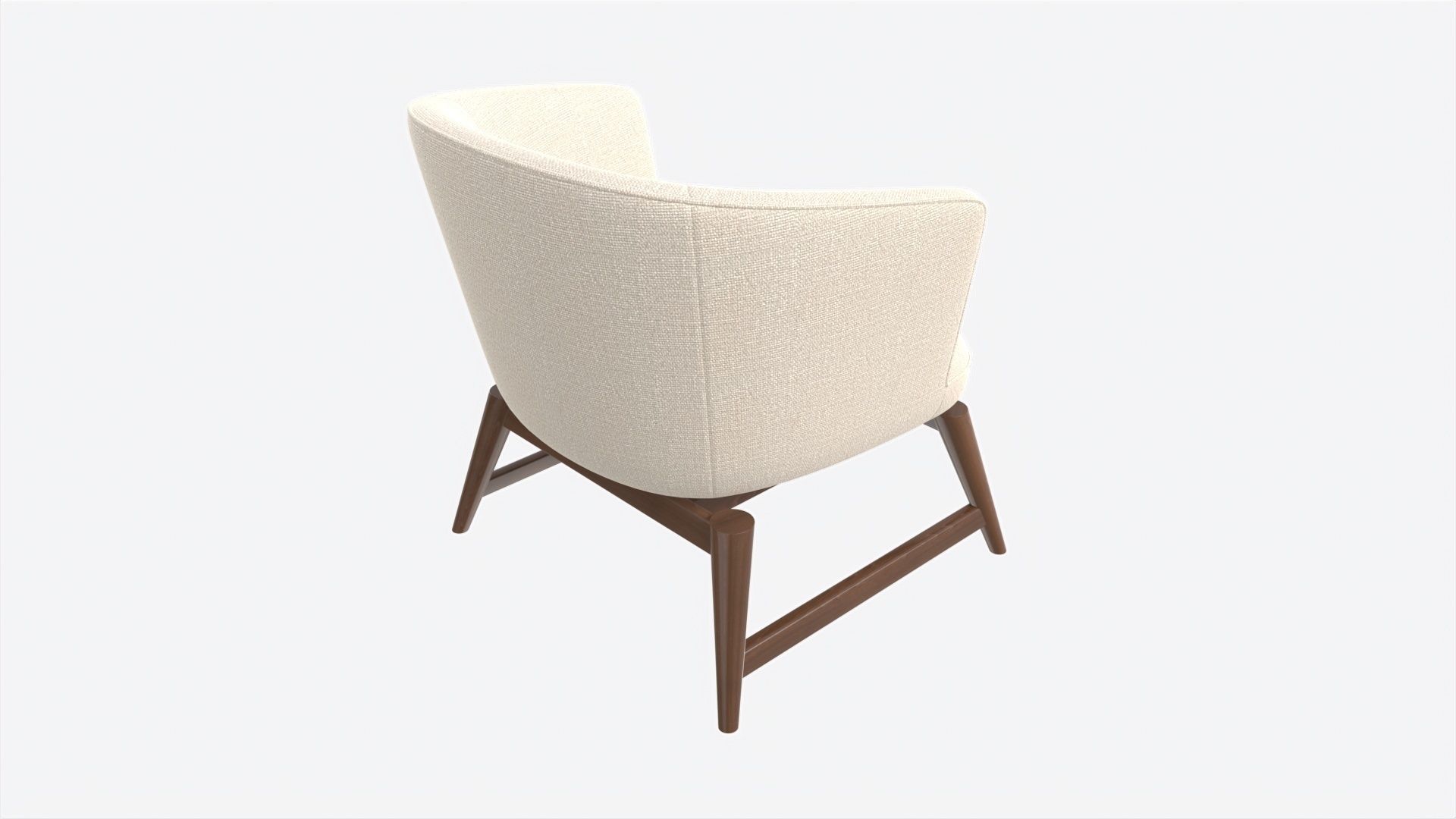 Lounge Chair Baker Coupe 3D model_2