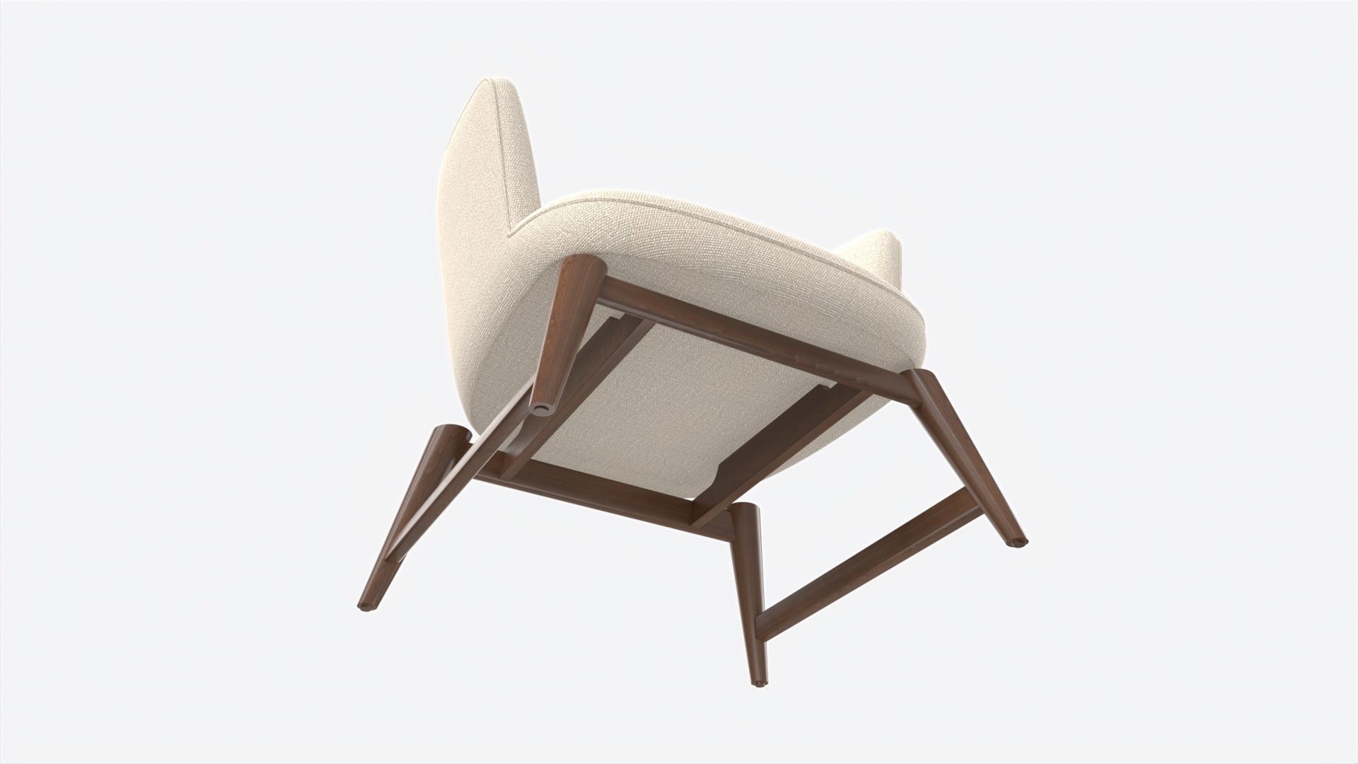 Lounge Chair Baker Coupe 3D model_3