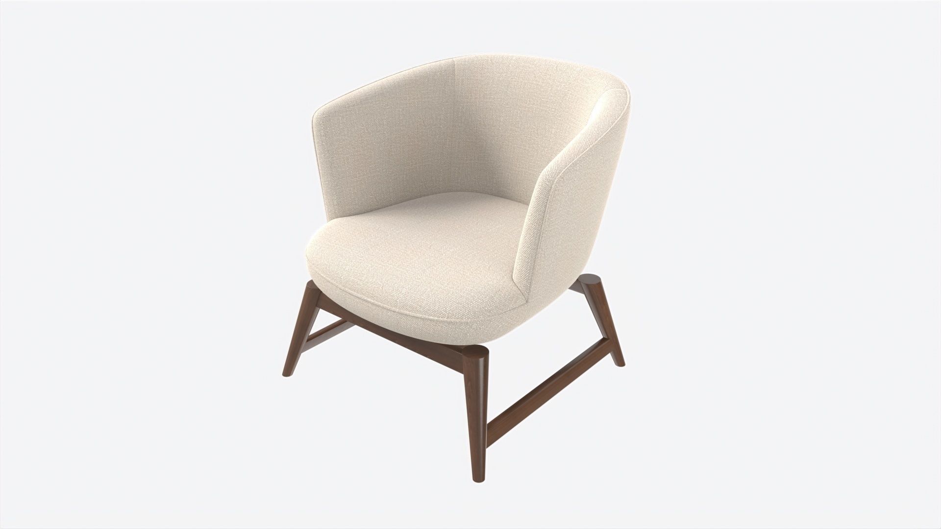 Lounge Chair Baker Coupe 3D model_1