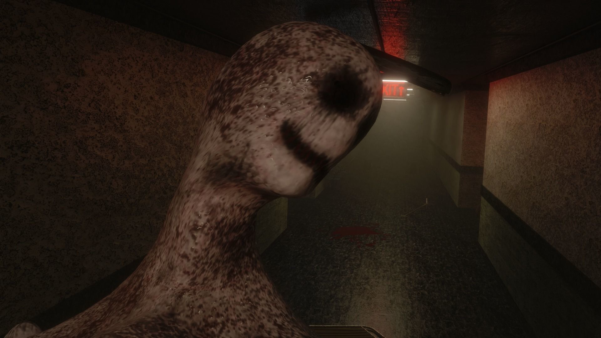 Horror Grotesque Monster - Dread-Mouth Low-poly 3D model_10