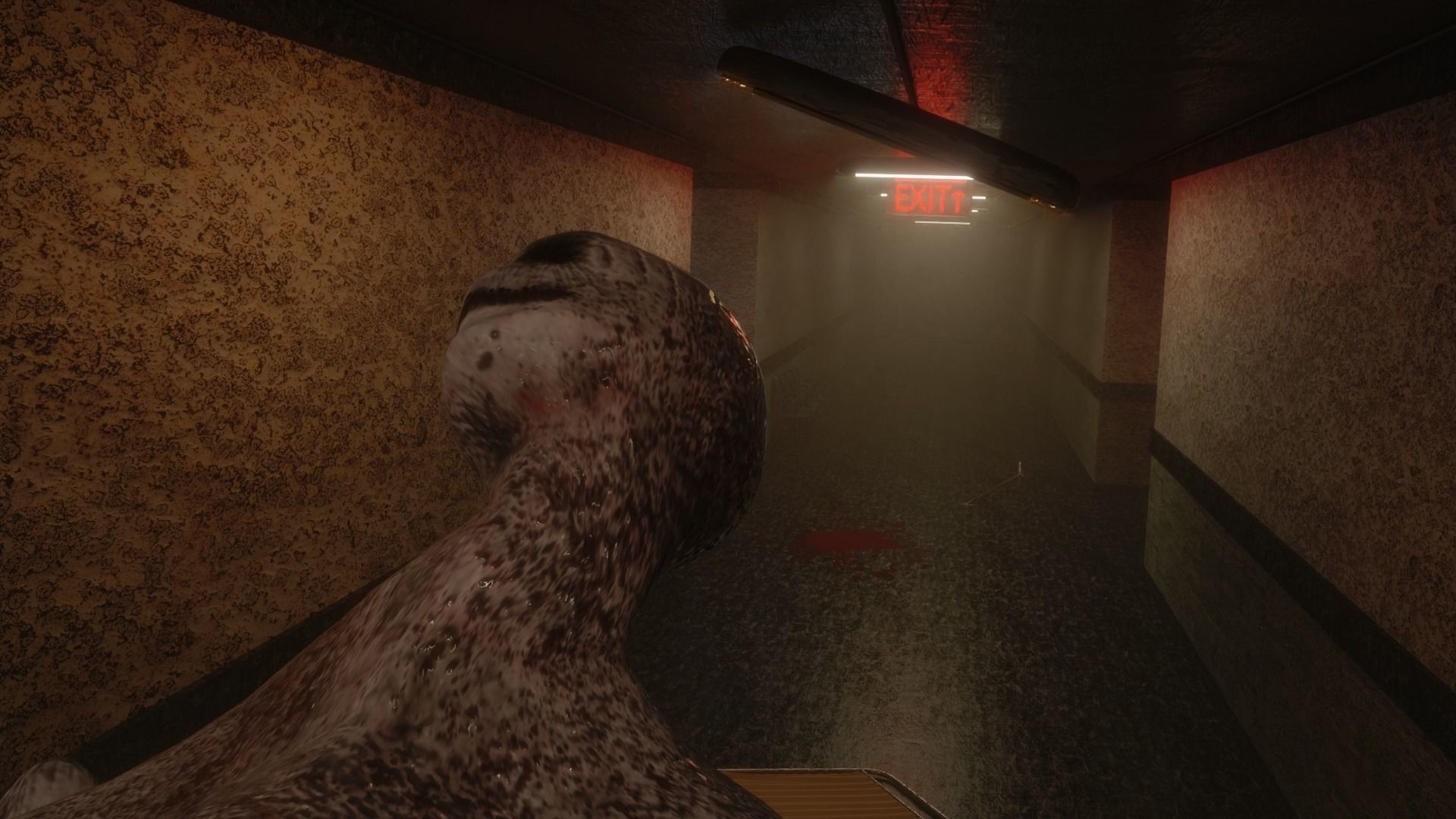 Horror Grotesque Monster - Dread-Mouth Low-poly 3D model_9