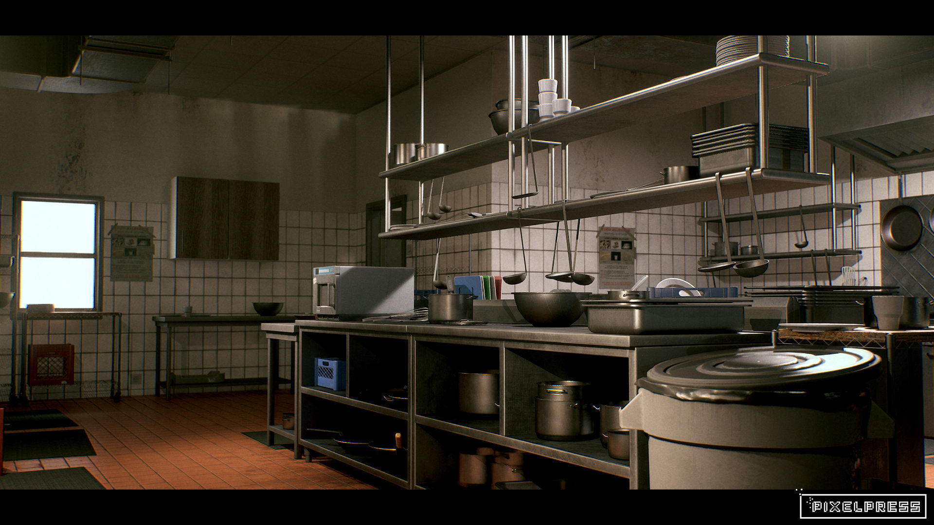 Commercial Kitchen - Unreal Engine 5 Low-poly 3D model_13