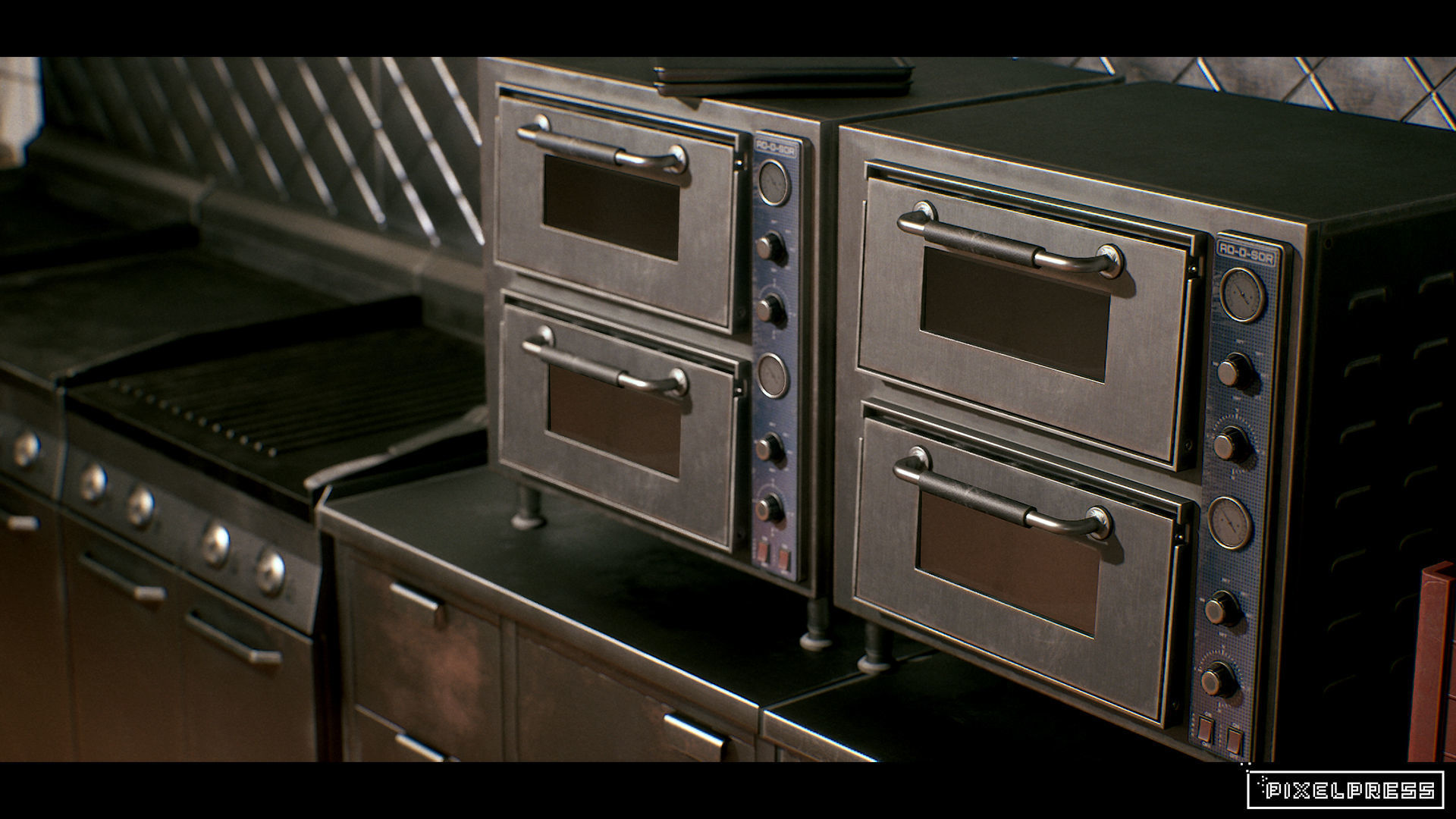 Commercial Kitchen - Unreal Engine 5 Low-poly 3D model_9