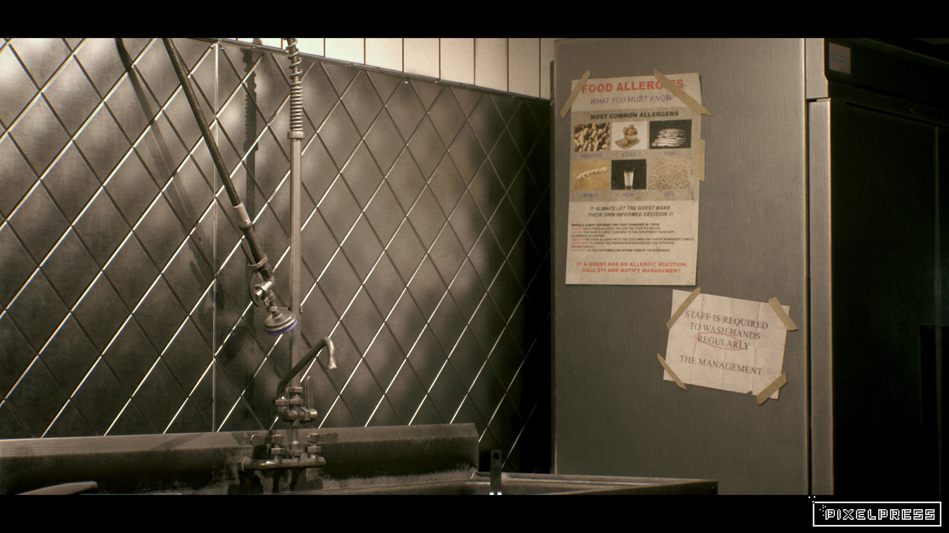 Commercial Kitchen - Unreal Engine 5 Low-poly 3D model_3