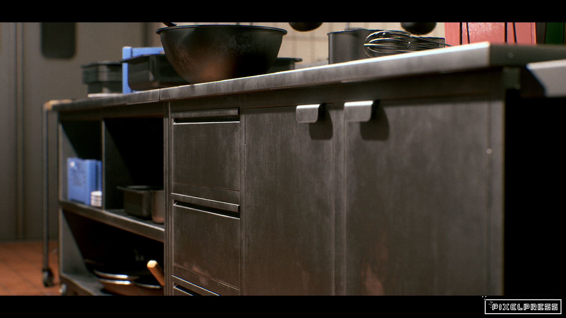 Commercial Kitchen - Unreal Engine 5 Low-poly 3D model_8