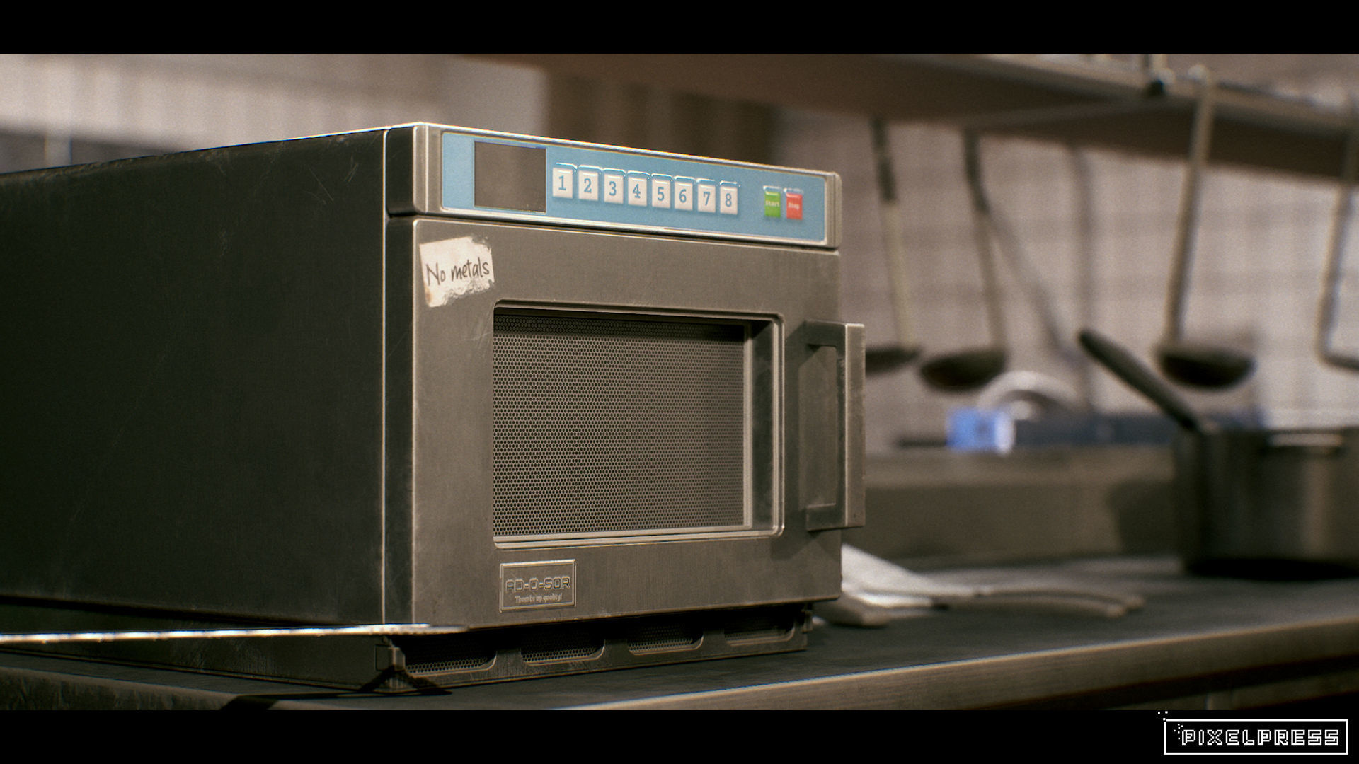 Commercial Kitchen - Unreal Engine 5 Low-poly 3D model_6