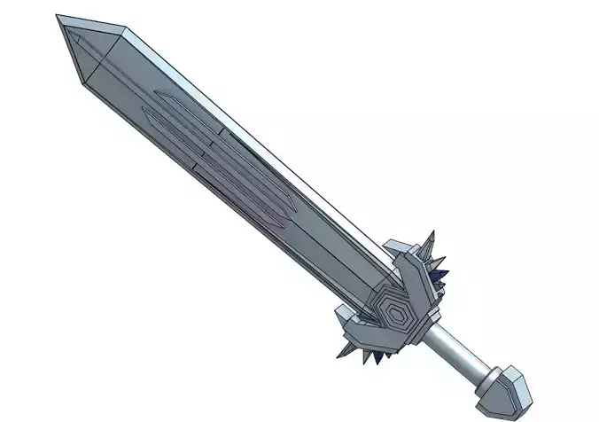Roblox RB Battles Sword  3D print model