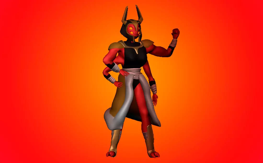 Princess Looma Red Wind - Ben 10 Free 3D print model