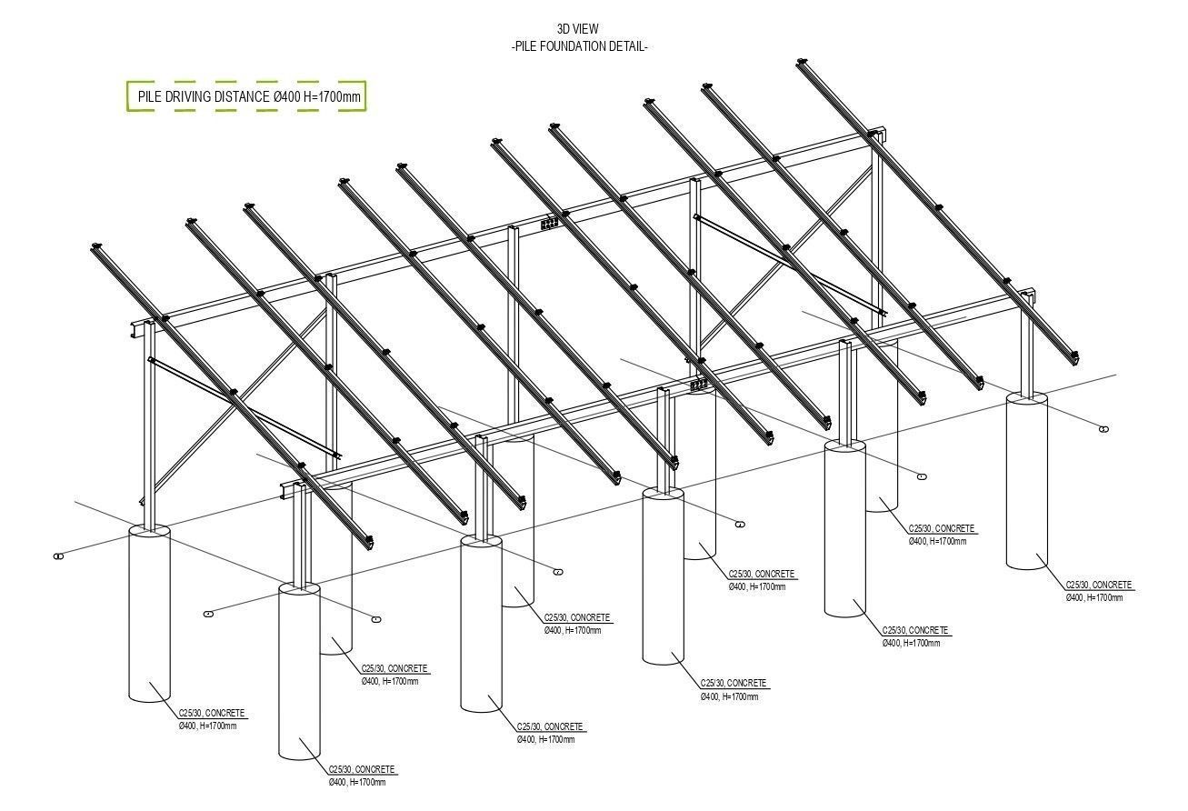 100 kWp Solar Project Type 2 3D model_7
