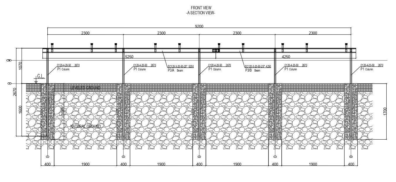 100 kWp Solar Project Type 2 3D model_3